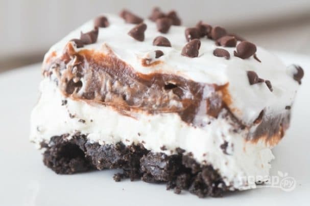 Chocolate lasagna