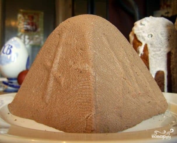 Chocolate Easter dessert