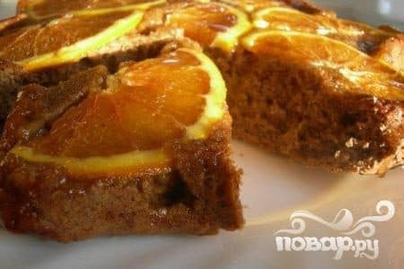 Шоколадно-апельсиновий пиріг