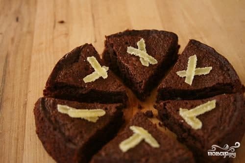 Шакаладныя піражныя з імбірам