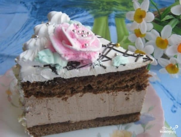Шакаладны мус для торта