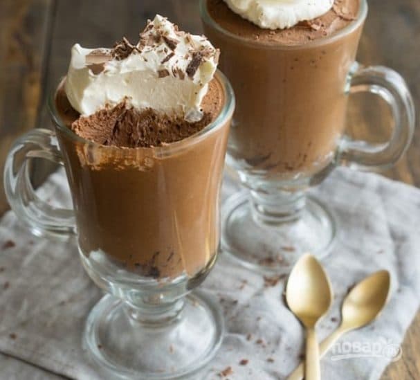 Chocolate mousse (very quick recipe)
