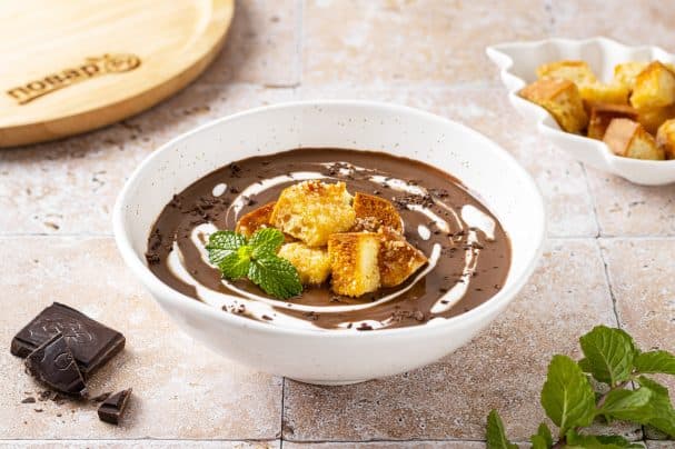 Chocolate soup