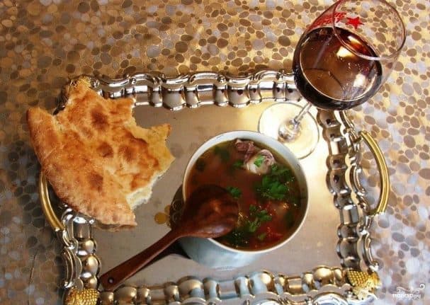 Шулум із баранини на багатті
