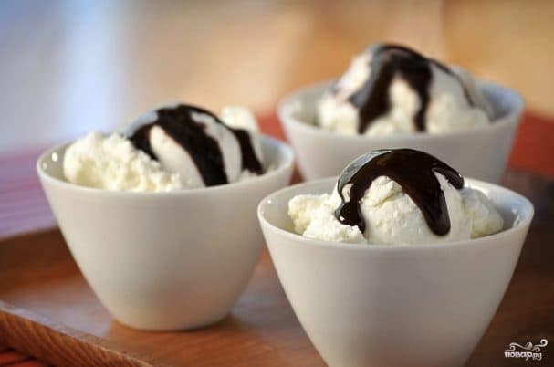 Syrup for ice cream