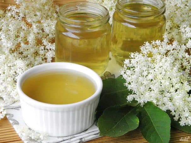 Elderflower syrup