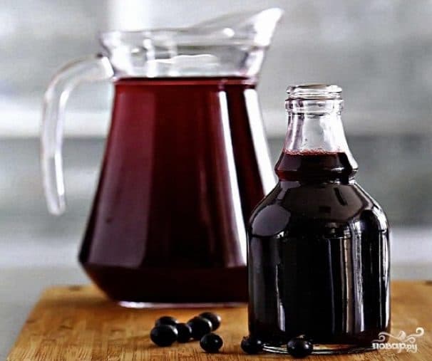 Blackcurrant syrup