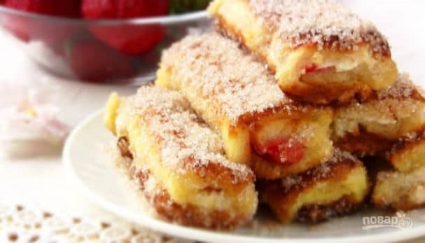 French-style sweet toast rolls