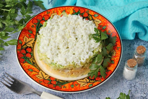 Layered salad