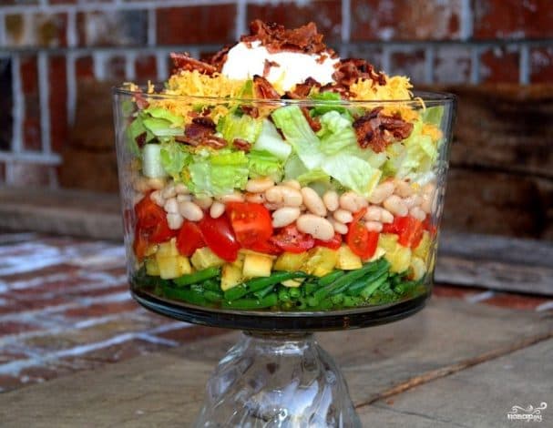 Layered salad