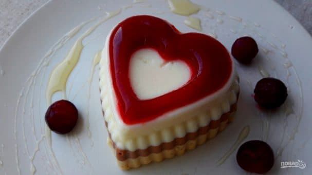Sour cream jelly