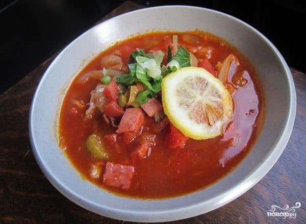 Калбасная салянка