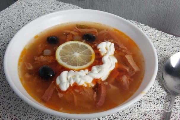 Солянка (простий рецепт)
