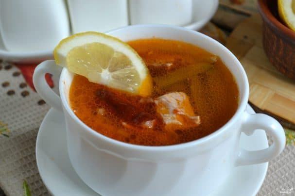 Салянка з мясам