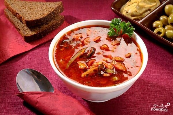 Солянка в мультиварці