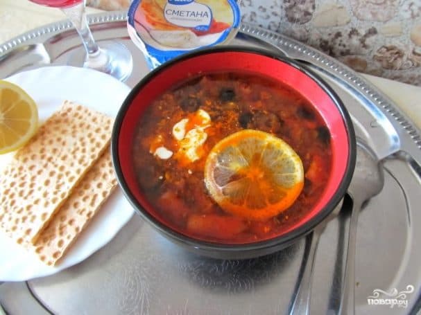Солянка в мультиварці