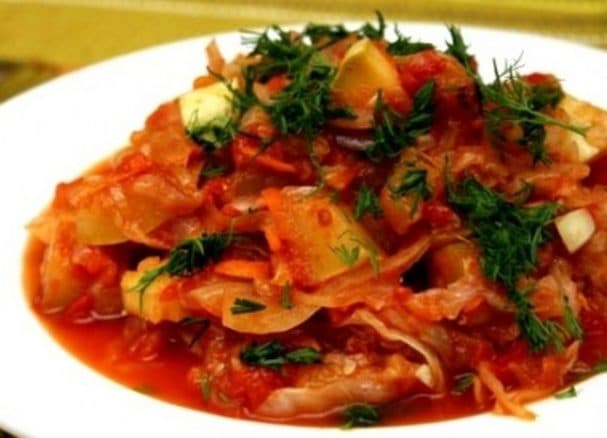 Сотэ з кабачкоў у мульціварцы