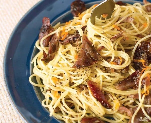 Spaghetti with Duck