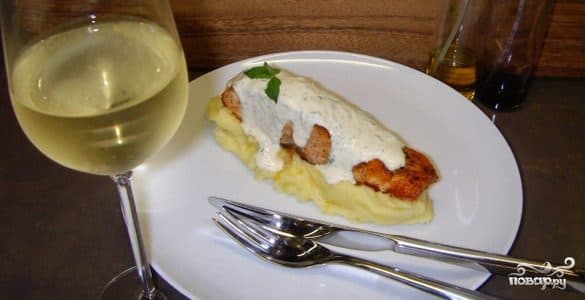 Salmon steak