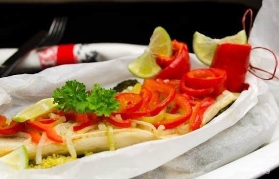 Pike-perch with vegetables