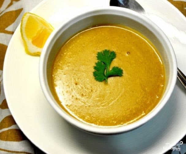 Turkish-style lentil soup
