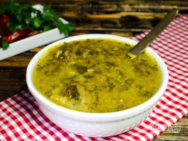 Суп класічны з курыцы