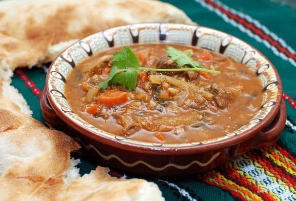 Georgian-style Harcho soup