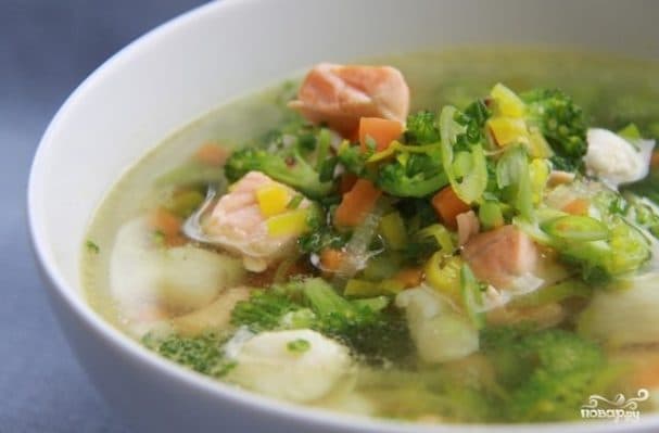 White fish soup