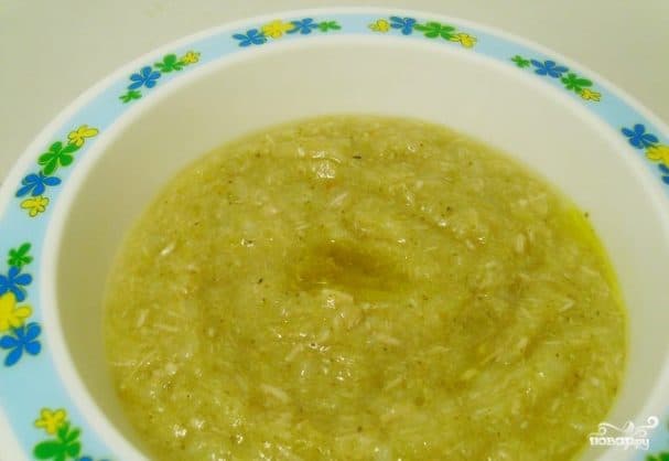 Turkey and broccoli soup