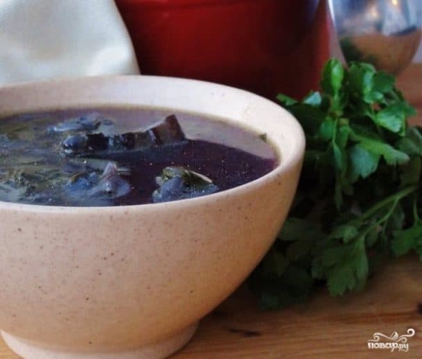 Red Cabbage Soup