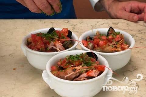 Seafood soup