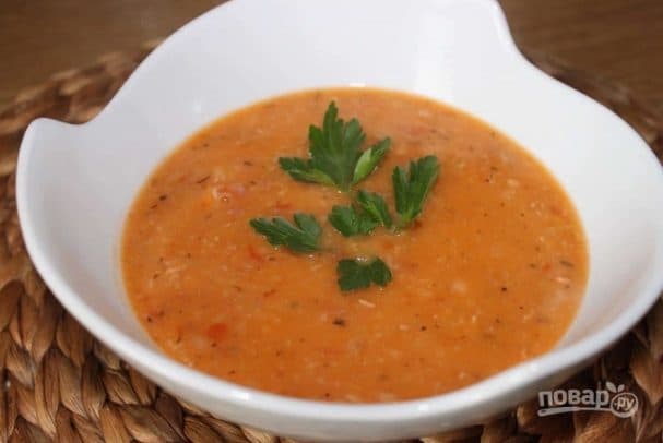 Pork and bean soup