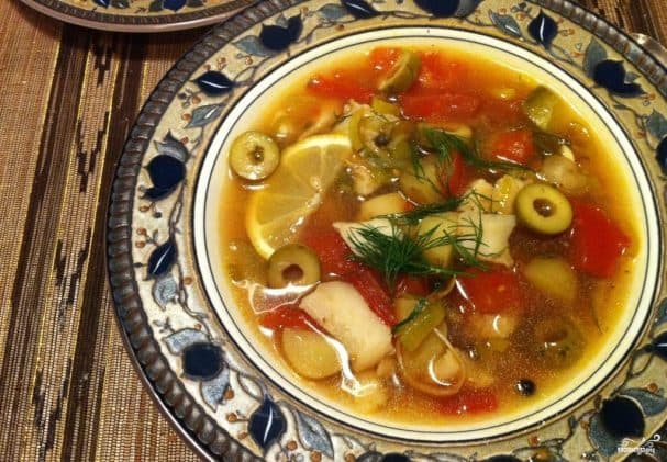 Cod soup