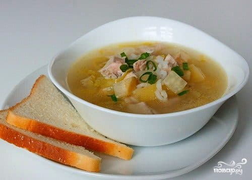 Рисовий суп із картоплею