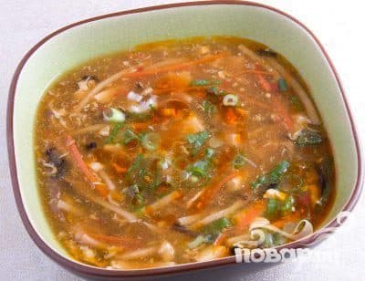 Суп з куркою та кукурудзою