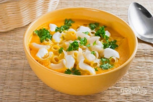 Soup with pasta