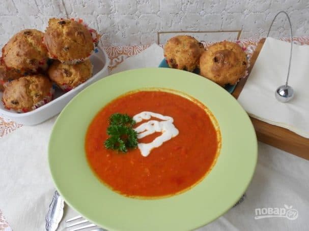 Суп с пампушками