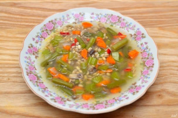 Barley soup