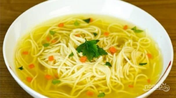 Soup with Vermicelli