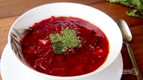 Beet soup
