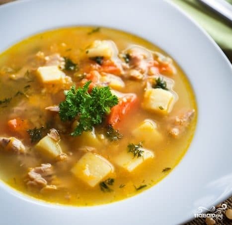 Pork rib soup