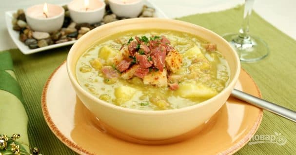 Soup in a pressure cooker