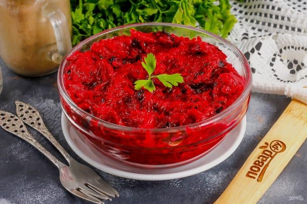 Beet with prunes for weight loss