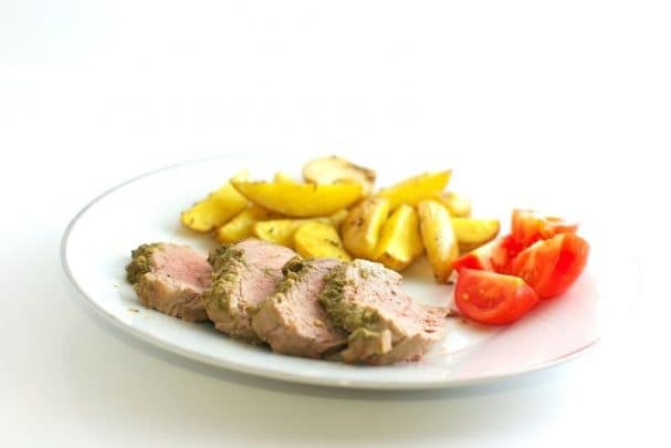 Pork tenderloin in the oven