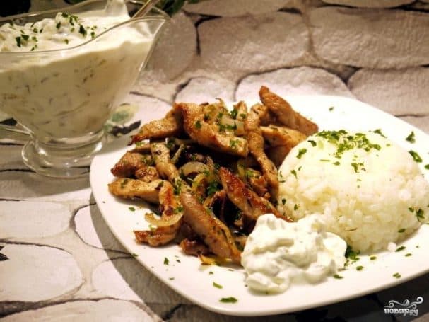Свинина по-грецьки