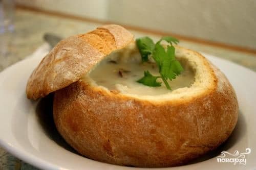 Сырны суп з брокалі