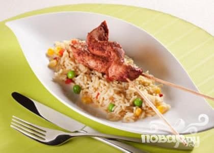 Tandoori with rice