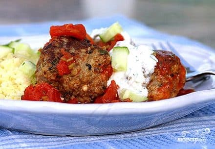 Greek-style meatballs