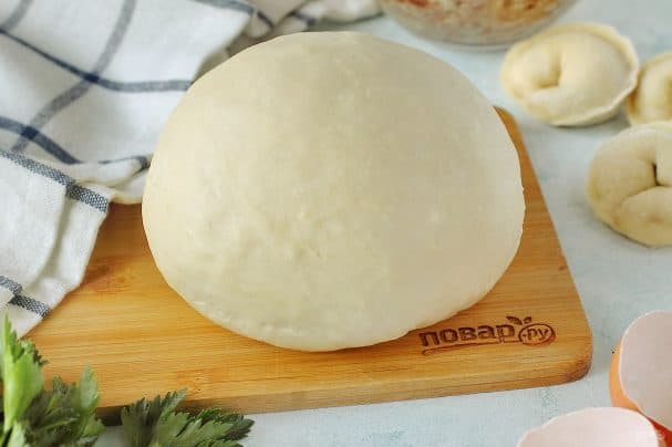 Тэсто для пельменяў з яйкам