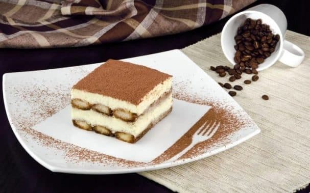 Tiramisu without cream